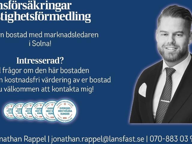 Bostadsrätt till salu i Solna, Stockholm