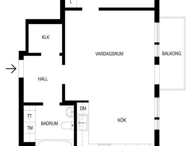 Bostadsrätt till salu i Solna, Stockholm