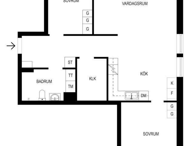 Bostadsrätt till salu i Solna, Stockholm