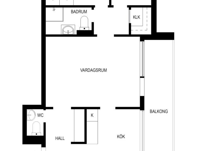 Bostadsrätt till salu i Solna, Stockholm