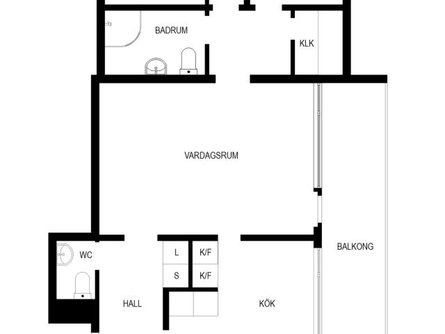 Bostadsrätt till salu i Solna, Stockholm