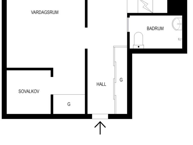Bostadsrätt till salu i Solna, Stockholm