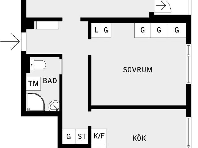 Bostadsrätt till salu i Solna, Stockholm
