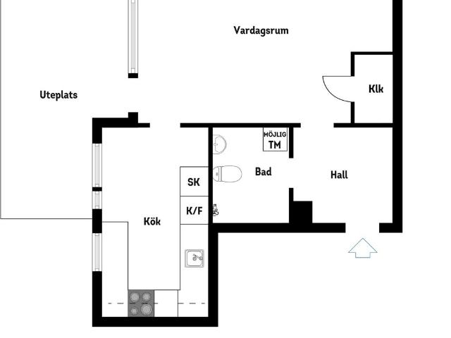 Bostadsrätt till salu i Solna, Stockholm
