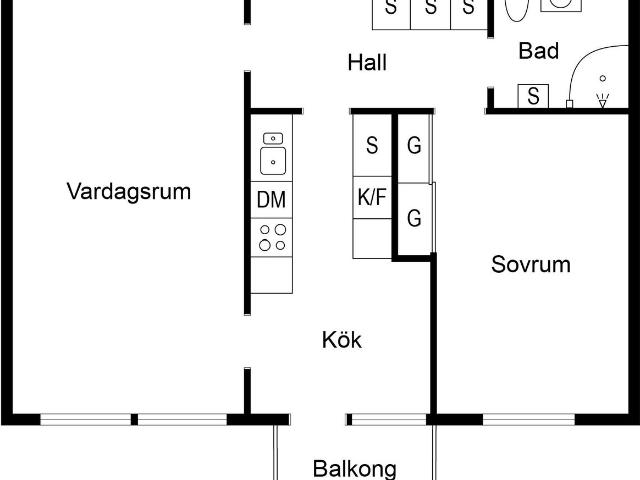 Bostadsrätt till salu i Solna, Stockholm