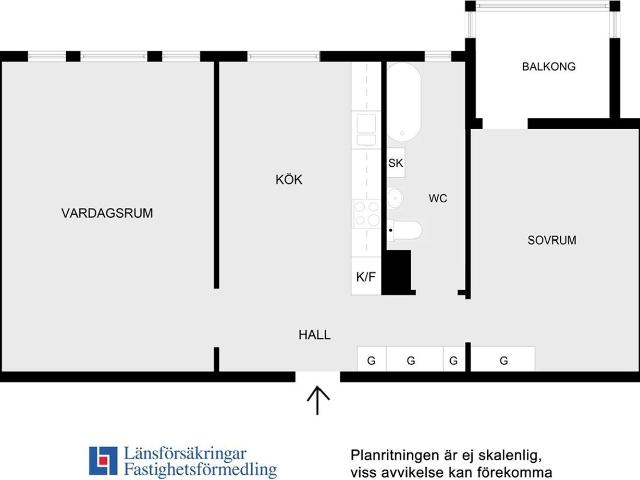 Bostadsrätt till salu i Vasalund, Solna