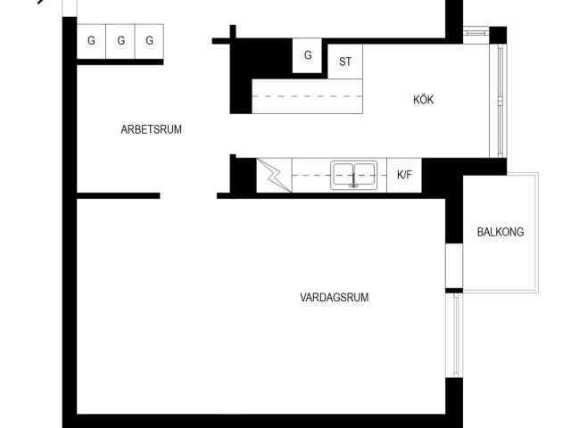 Bostadsrätt till salu i Skytteholm, Solna