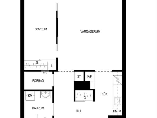 Bostadsrätt till salu i Solna, Stockholm