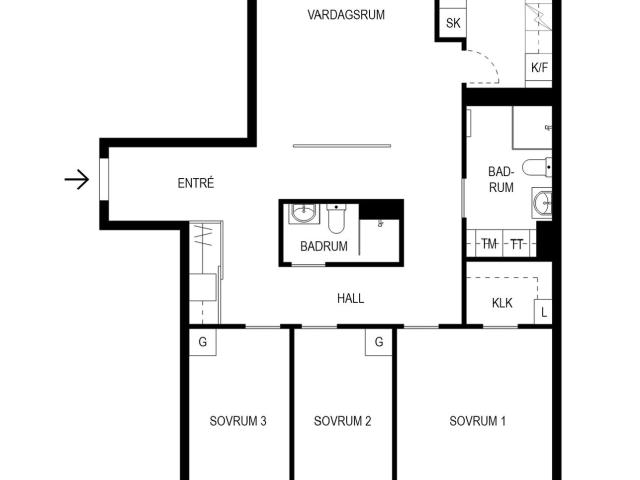 Bostadsrätt till salu i Solna, Stockholm