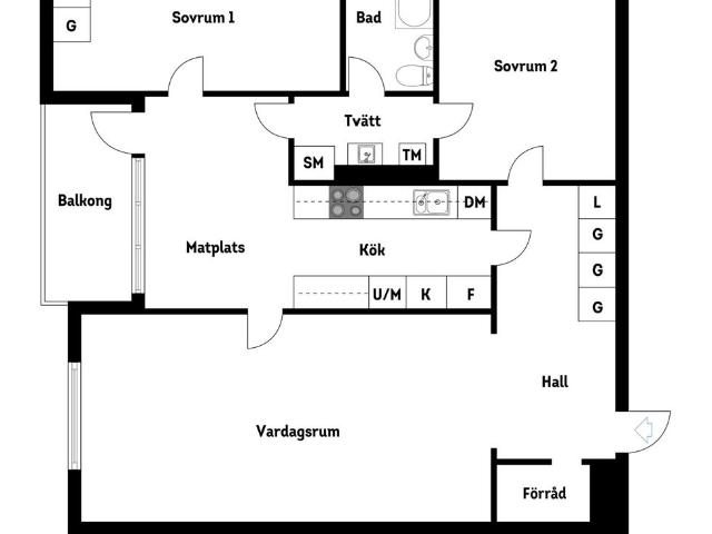 Bostadsrätt till salu i Botkyrka, Stockholm