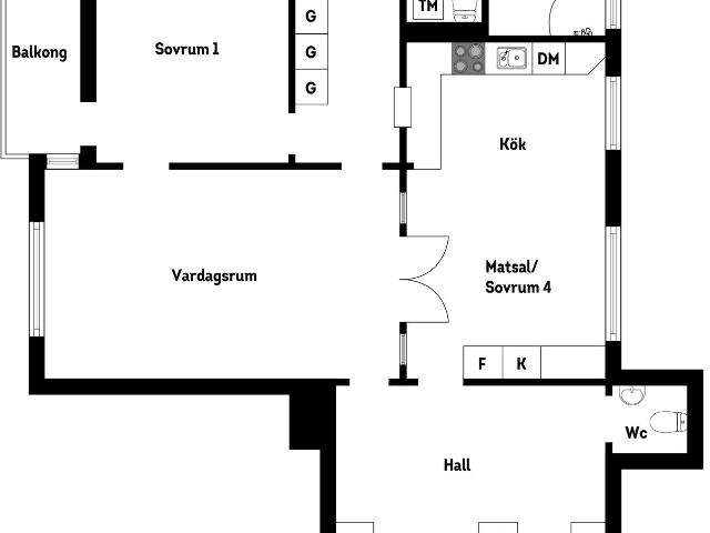 Bostadsrätt till salu i Botkyrka, Stockholm