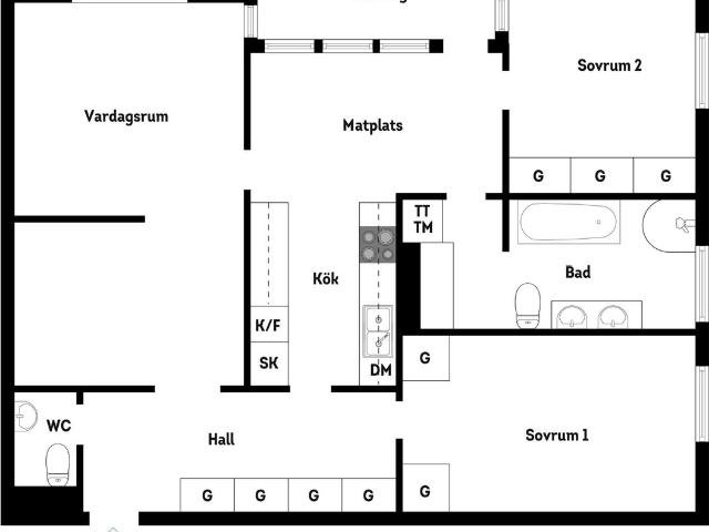 Bostadsrätt till salu i Botkyrka, Stockholm