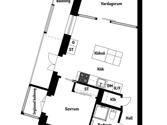 Bostadsrätt till salu i Botkyrka, Stockholm