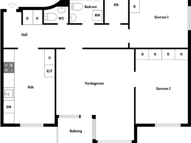 Bostadsrätt till salu i Botkyrka, Stockholm