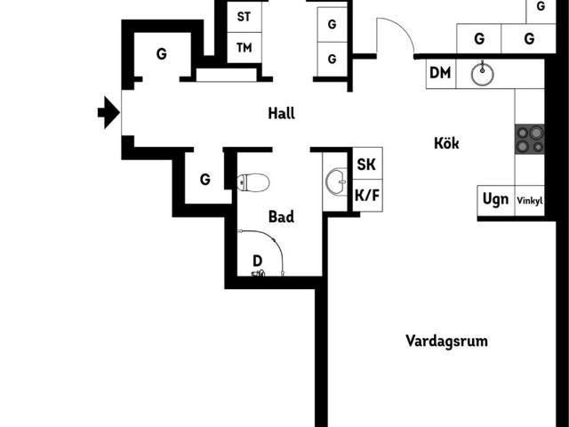 Bostadsrätt till salu i Botkyrka, Stockholm