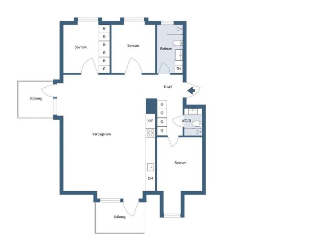 Bostadsrätt till salu i Strängnäs, Södermanland