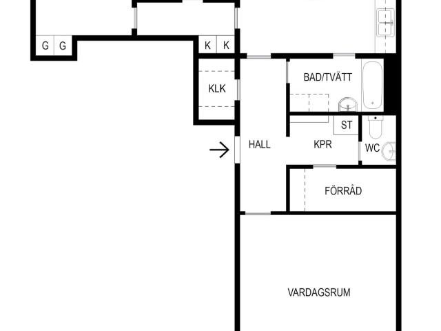 Bostadsrätt till salu i Stockholm