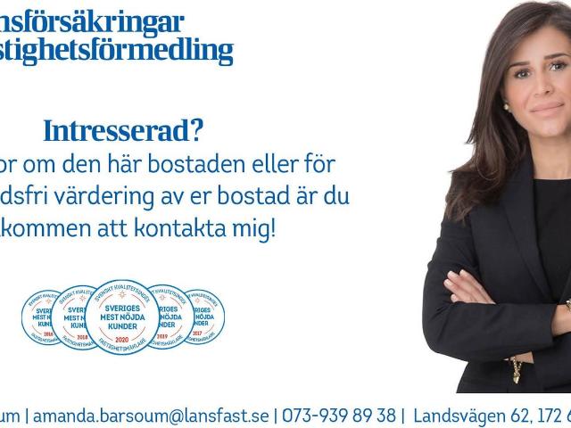 Bostadsrätt till salu i Stockholm