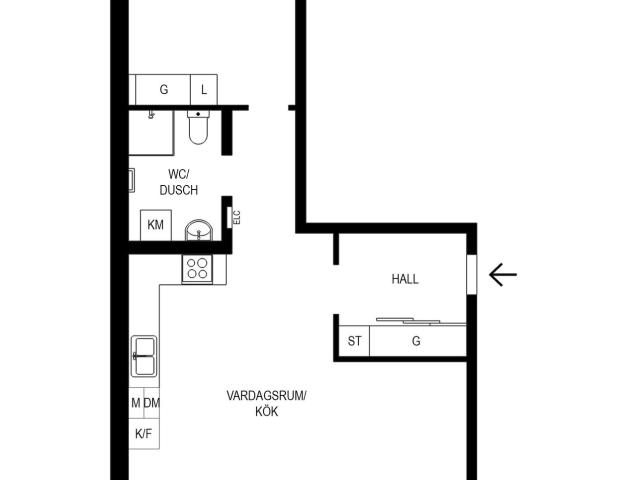 Bostadsrätt till salu i Stockholm