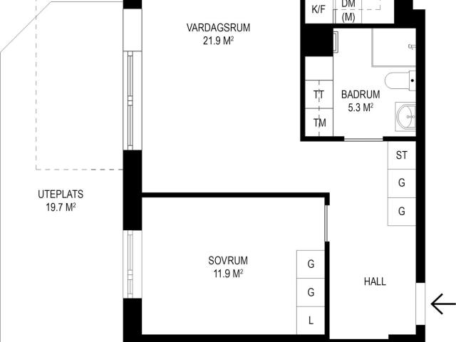 Bostadsrätt till salu i Stockholm