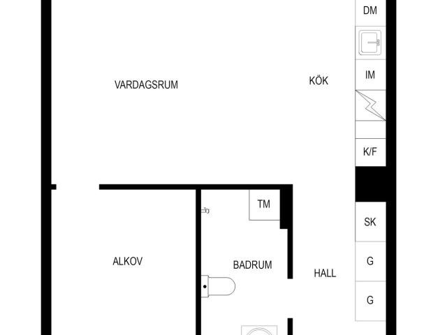 Bostadsrätt till salu i Stockholm