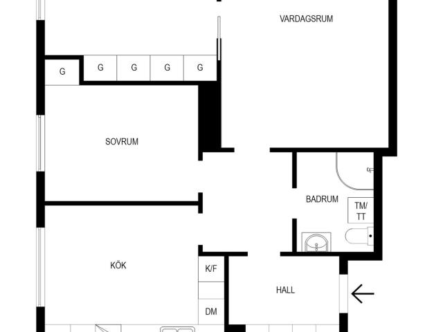 Bostadsrätt till salu i Stockholm