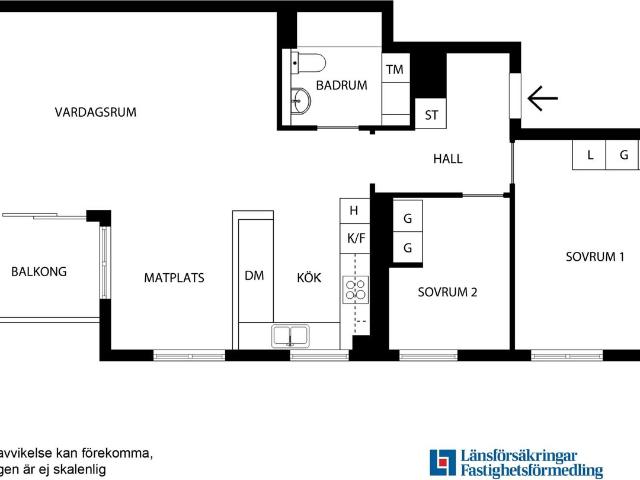 Bostadsrätt till salu i Stockholm