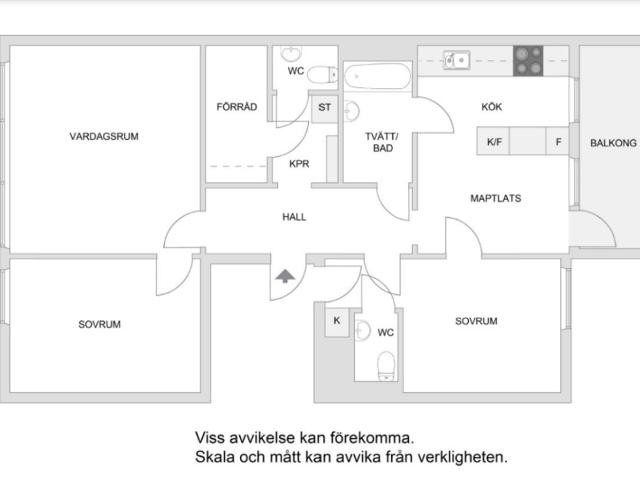 Bostadsrätt till salu i Hallonbergen, Sundbybergs kommun