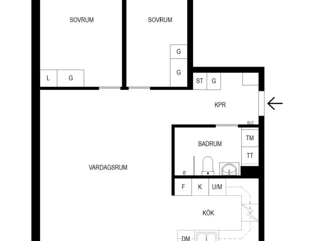 Bostadsrätt till salu i Stockholm