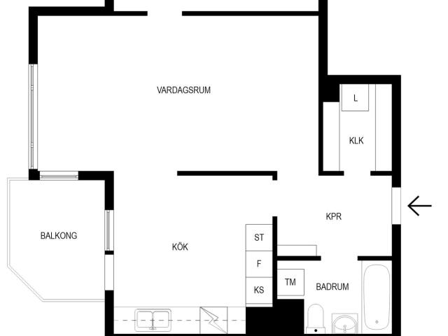 Bostadsrätt till salu i Stockholm