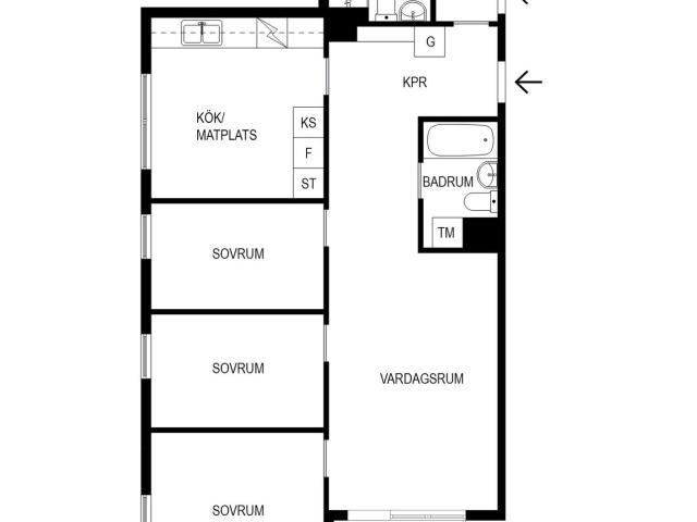Bostadsrätt till salu i Stockholm