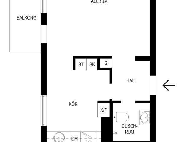 Bostadsrätt till salu i Stockholm