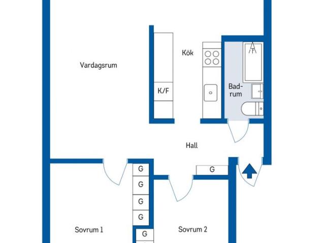 Bostadsrätt till salu i Sundsvall, Västernorrland