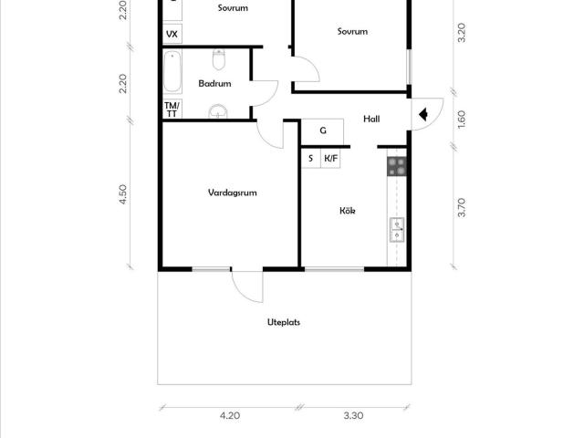 Bostadsrätt till salu i Svenshögen, Västra Götaland