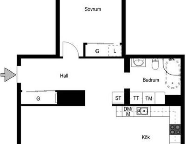 Bostadsrätt till salu i Täby, Stockholm