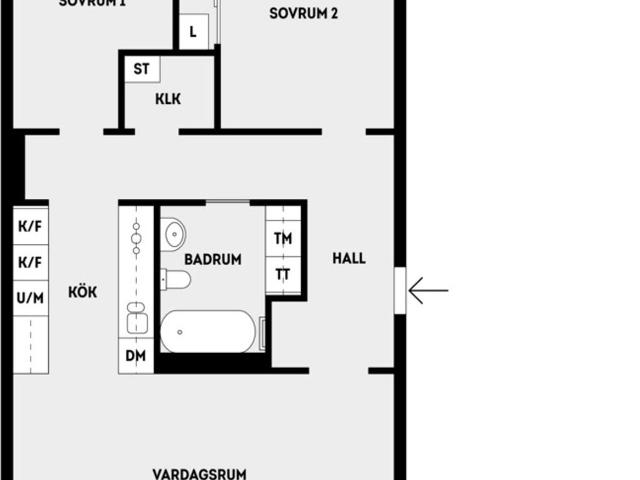 Bostadsrätt till salu i Täby, Stockholm