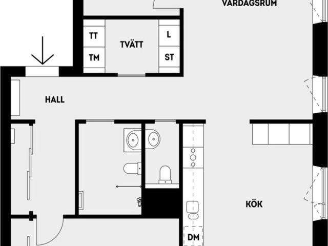 Bostadsrätt till salu i Täby, Stockholm