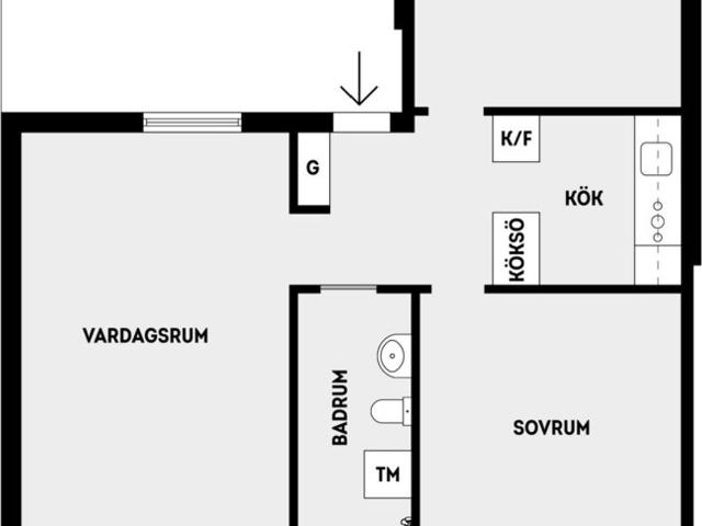 Bostadsrätt till salu i Stockholm