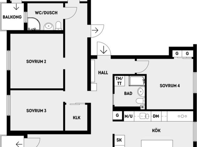 Bostadsrätt till salu i Täby, Stockholm