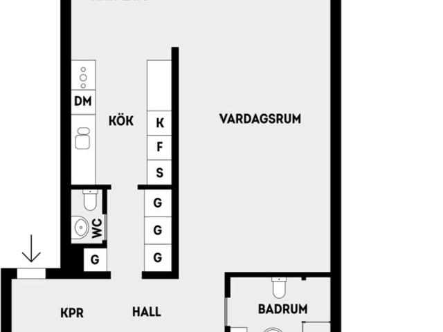 Bostadsrätt till salu i Täby, Stockholm