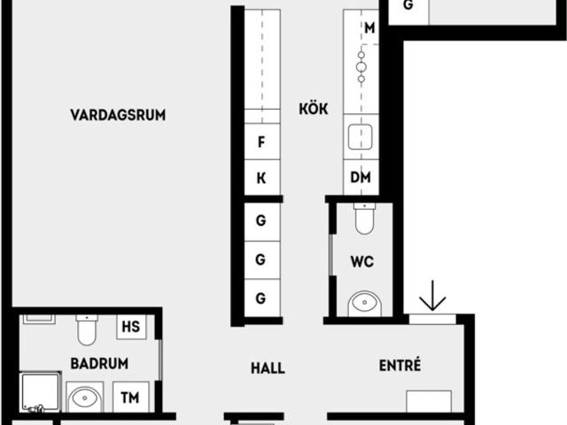 Bostadsrätt till salu i Täby, Stockholm