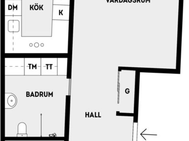 Bostadsrätt till salu i Täby, Stockholm