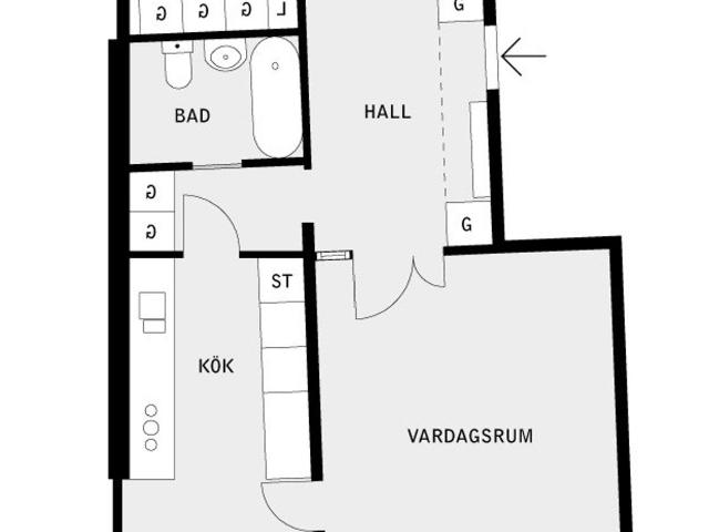 Bostadsrätt till salu i Täby, Stockholm