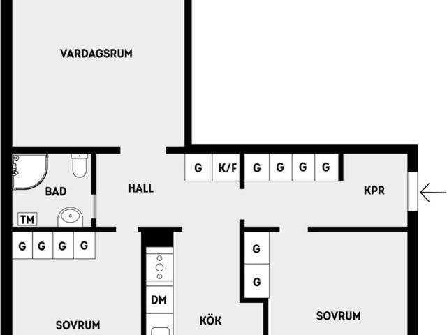 Bostadsrätt till salu i Täby, Stockholm