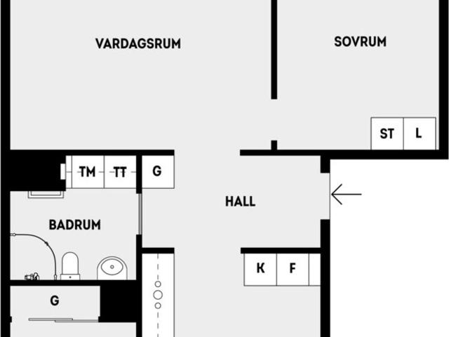 Bostadsrätt till salu i Täby, Stockholm