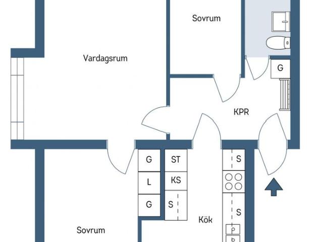 Bostadsrätt till salu i Tierp, Uppsala