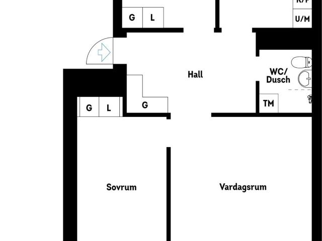 Bostadsrätt till salu i Tranås