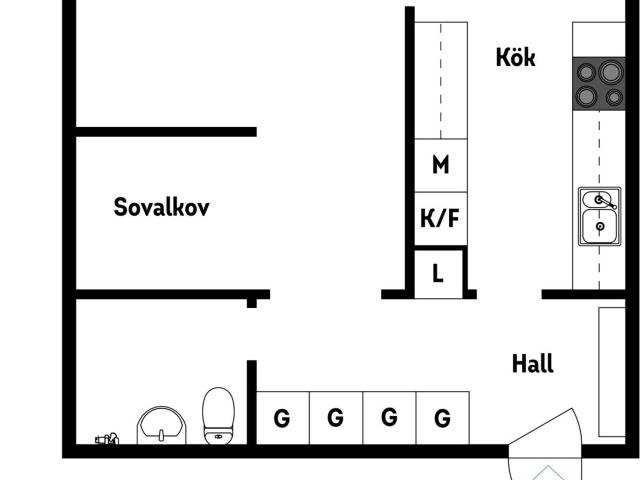 Bostadsrätt till salu i Tranås