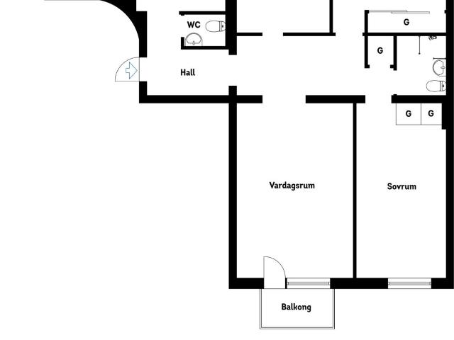 Bostadsrätt till salu i Tranås