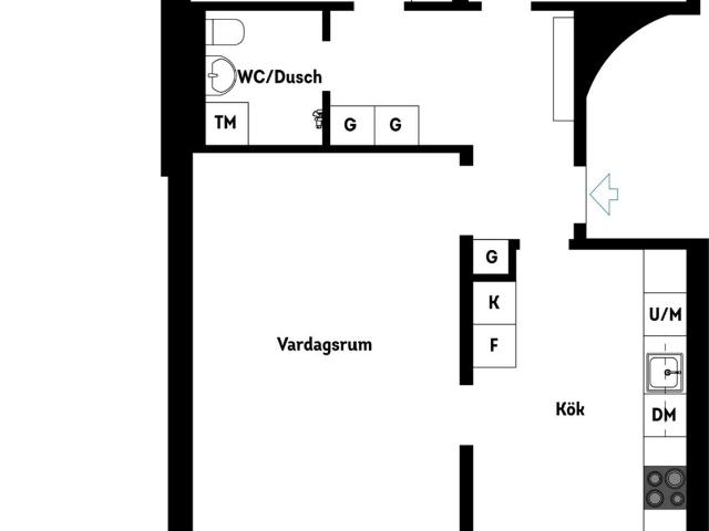 Bostadsrätt till salu i Tranås